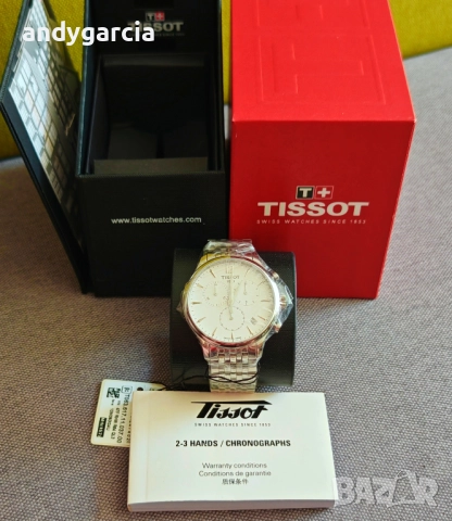  TISSOT Tradition T063.617.11.037.00 Мъжки часовник с хронограф и дата чисто нов, 100% оригинален, снимка 5 - Мъжки - 51534768