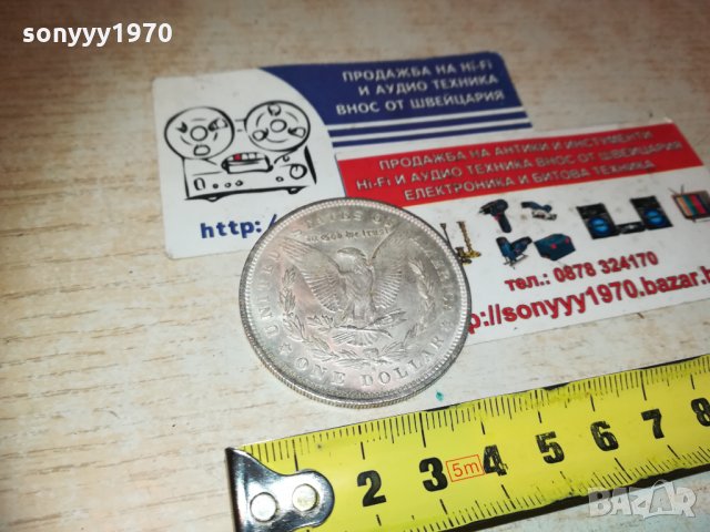 1881 един долар 1001211128, снимка 9 - Колекции - 31370774