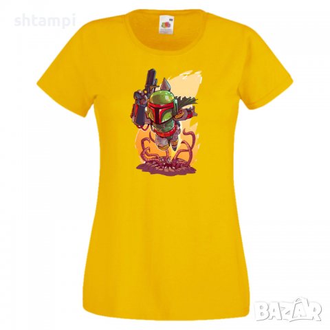Дамска тениска Star Wars Boba Fett Игра,Изненада,Подарък,Геймър,