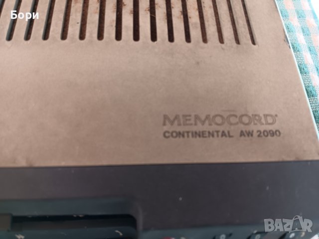 STUZZI 1974г Memocord Continental AW 2090 диктофон, снимка 6 - Декове - 42600900