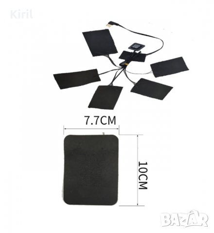 USB Платнени подложки с нагревател за топло яке, NOBRAND, USB, 5V, снимка 8 - Други - 31319117