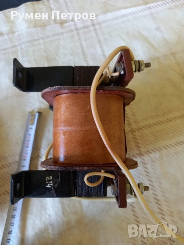 Трансформатор двоен, БГ, соц., снимка 3 - Друга електроника - 53973571