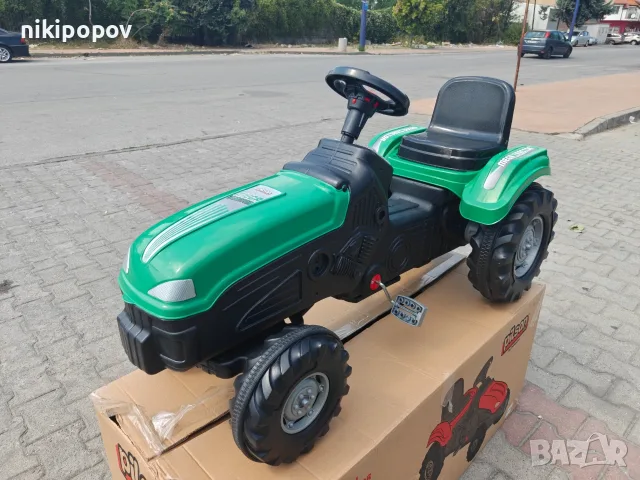 PILSAN Детски трактор MEGA зелен, снимка 7 - Детски велосипеди, триколки и коли - 55991106