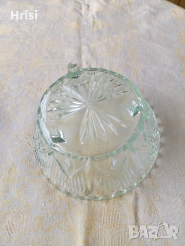 Стъклена фруктиера от 50-60г., снимка 4 - Аксесоари за кухня - 35577663