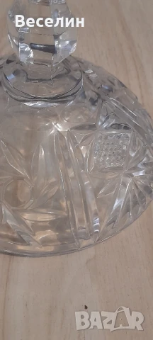 Кристална бомбониера Чехословакия Намаление , снимка 12 - Антикварни и старинни предмети - 51100586