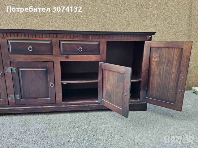 Контрабюфет в стил Рустик, снимка 4 - Бюфети - 50667985