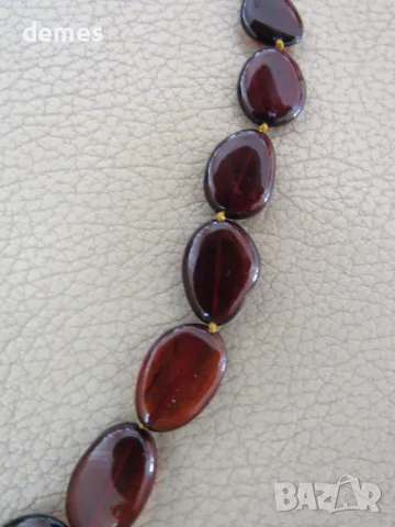 Дамско колие-кръг от първокласен балтийски кехлибар, снимка 6 - Колиета, медальони, синджири - 49626003