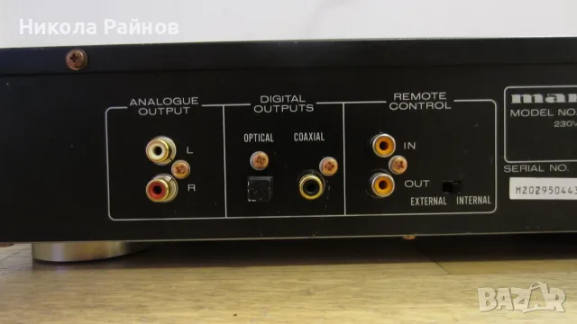 Висок клас CD плеър Marantz CD 63, снимка 7 - Аудиосистеми - 55983526