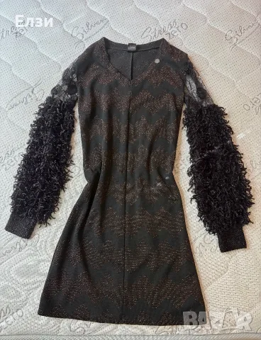 Дамска брокатена официална рокля - Lucy fashion 