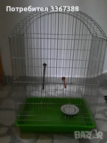 Продавам голяма клетка за папагали , снимка 6 - Папагали - 47315888