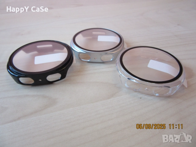 Samsung Galaxy Watch 8 44 40 / Classic 46 / Твърд PC удароустойчив кейс с протектор , снимка 11 - Смарт часовници - 51391712