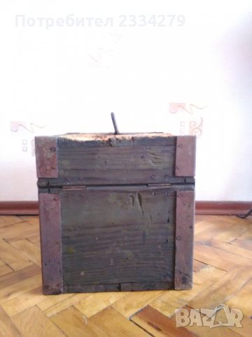 Сандък,стар пощенски-военен., снимка 5 - Антикварни и старинни предмети - 36576795