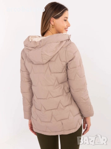 Дамско ватирано яке с цип, 3цвята , снимка 11 - Якета - 51949066