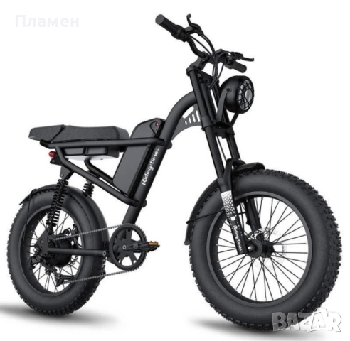 НОВО!!! Електрически велосипед Riding Times Z8S 750W 48V/20.8AH 50км.ч, снимка 4 - Велосипеди - 51792114