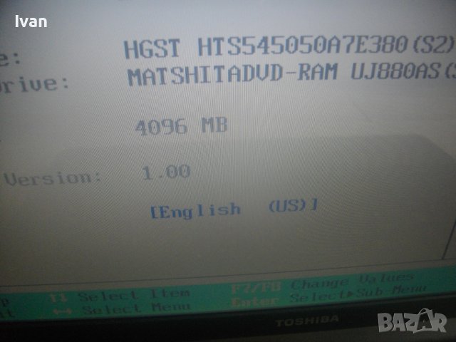 17 Инча Отличен Лаптоп-TOSHIBA L350-24U-HDD520-RAM 4GB-Pentium Dual T4300-2,10GHz-Win10-Без Батерия, снимка 12 - Лаптопи за дома - 44312403