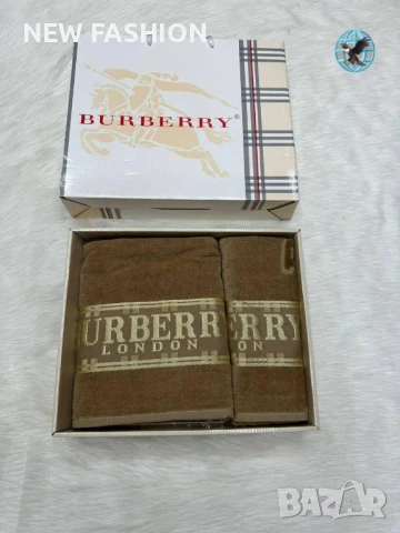 Памучни Хавлии -2бр с Кутия ✨ BURBERRY , снимка 7 - Хавлиени кърпи - 51171003