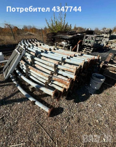 Дъговидно хале 300кв. ферми,ламарина,врати. , снимка 4 - Складове - 53126496