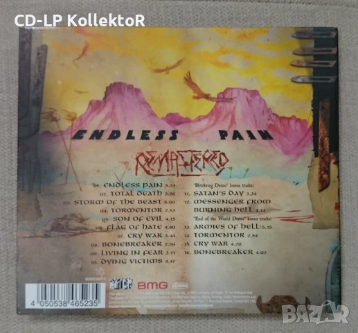 CD за продан (Kreator - Endless Pain), снимка 2 - CD дискове - 51054797