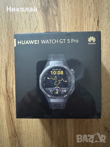 Huawei watch gt5 pro.Купен от Yettel 10.24г., снимка 2 - Мъжки - 48238926