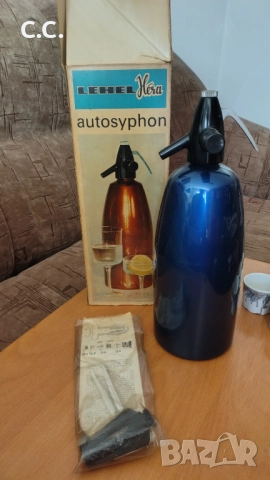 Ново Сифон за газирани напитки, снимка 4 - Антикварни и старинни предмети - 52595969