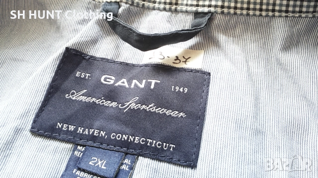 GANT Jacket размер XXL оригинално мъжко яке 13-37, снимка 9 - Якета - 52160504