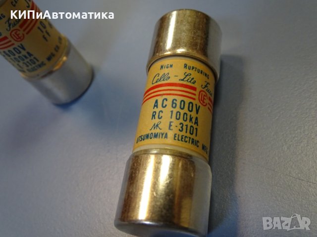предпазител FANUC A60L-0001-0042/JG1-10 cello-lite fuse JG1, снимка 2 - Резервни части за машини - 39638744