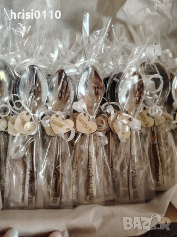 Гравирани лъжички за Вашите гости , снимка 3 - Подаръци за сватба - 50853623