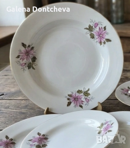 Порцеланови чинии 23.5 см