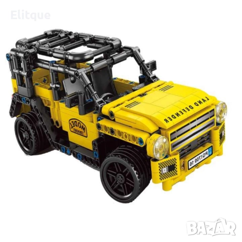 Създай и управлявай сам - Строителен блок RC автомобил 446 части, снимка 4 - Коли, камиони, мотори, писти - 52778334