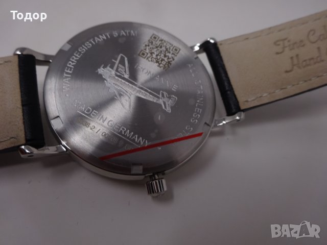 Нов немски мъжки водоустойчив кварцов часовник, снимка 7 - Мъжки - 39228047