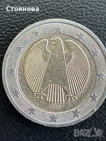 Монета 2 евро Германия 