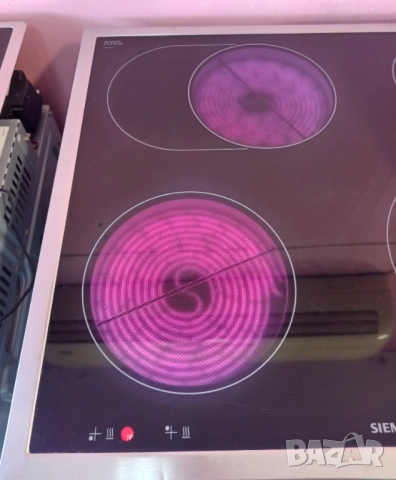 Печка за вграждане с керамичен плот  SIEMENS, снимка 9 - Печки, фурни - 52415466