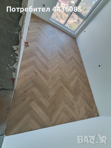 Професионален Монтажна Ламиниран паркет и Мдф Перваз