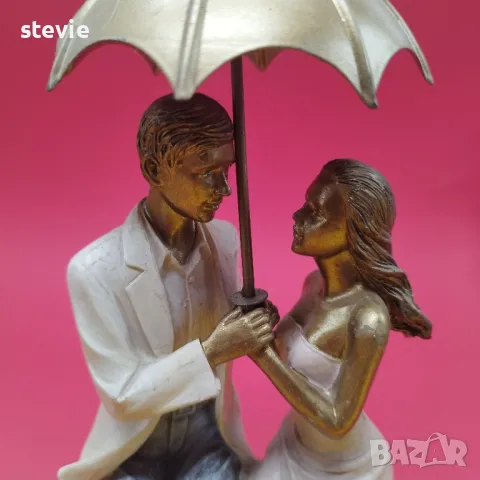 Статуетка - влюбена двойка, снимка 2 - Статуетки - 48947248