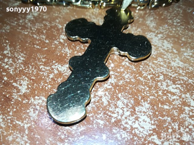 ЗЛАТЕН ЛАНЕЦ С КРЪСТ И ХРИСТОС 0909220857, снимка 11 - Антикварни и старинни предмети - 37945616