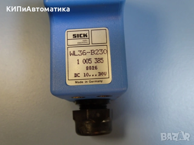 фотоелектрически сензор SICK WL36-B230 Photoelectric sensor 10-30VDC, снимка 3 - Резервни части за машини - 54205284
