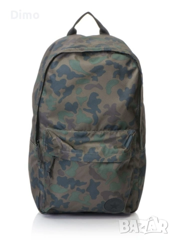 Converse, Унисекс раница с камуфлажна шарка, Каки, снимка 3 - Раници - 54273200