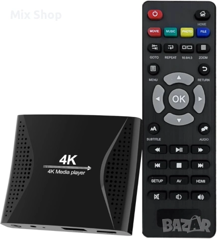 Нов 4K Ultra-HD цифров медиен плейър, снимка 3 - Приемници и антени - 53901422