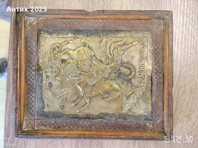 Икона стара, снимка 2 - Икони - 52822883