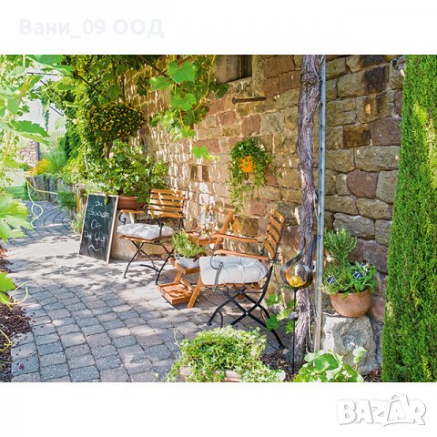 Дървен цветарник на 3 нива, снимка 3 - Градински мебели, декорация  - 37312256