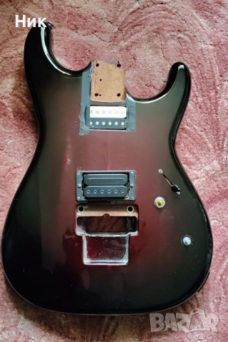 Махагоново тяло за китара 