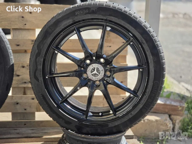 5х112 17 Цола Джанти Оригинални Мерцедес А246, снимка 3 - Гуми и джанти - 54333203