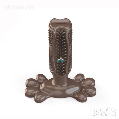 Каучукова вакуум играчка за куче Играчка за почистване на кучешки зъби Дентална играчка за куче , снимка 1 - За кучета - 44308004