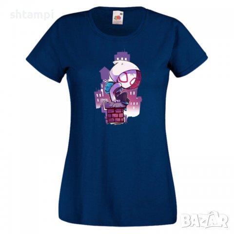 Дамска тениска Marvel Spider Gwen  Игра,Изненада,Подарък,Геймър,, снимка 6 - Тениски - 36785347