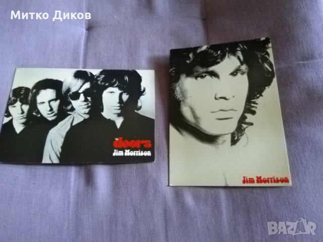 Jim morrison -Doors картички 15X10.5cm-2 броя