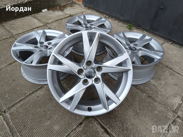 ОРИГИНАЛНИ джанти 17 ' цола 5x112 АУДИ / AUDI Volkswagen Skoda ET38 7,5J 66.6, снимка 3 - Гуми и джанти - 54207667