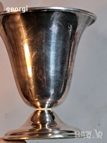 посребрена чаша 32/6, снимка 5 - Чаши - 53266527