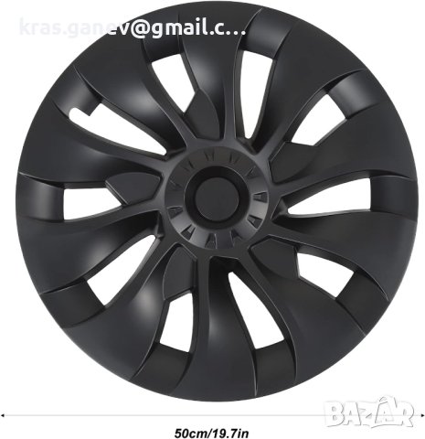 Капаци на колелата на Tesla Model 3, тапицерии на колелата, снимка 8 - Части - 42906794
