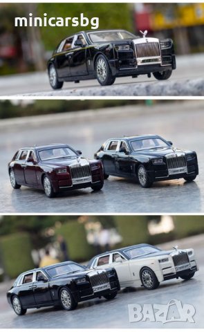 Метални колички: Rolls-Royce Phantom (Ролс-Ройс Фантом), снимка 3 - Колекции - 34232270