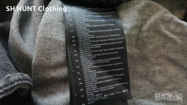 G-Star TAILOR Vintage Shirt размер M мъжа дънкова риза 21-59, снимка 17 - Ризи - 52730177